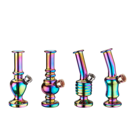 [CHAMP HIGH] Bong Rainbow Mini Glas - 12,5cm