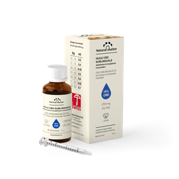[NATURAL SHELTER] Huile CBD Animaux 15ml - 18%