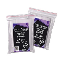 [SECRET SMOKE] NYLON ROSIN FILTER BAG X10 - 37um