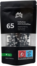 [KAILAR] Aktivkohlefilter 5,9mm Black - X65