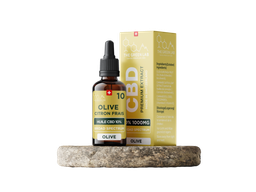 [THE GREEN LAB] Huile Olive Citron Broad Spectrum THC<0% CBD<10% - 10ml