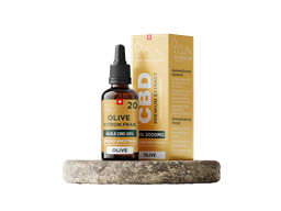 [THE GREEN LAB] Huile Olive Citron Broad Spectrum THC<0% CBD<20% - 10ml