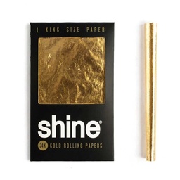 [SHINE PAPERS] Shine - 1 King Size Goldpapier 24K