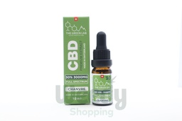 [THE GREEN LAB] Huile Chanvre Full Spectrum THC<1% CBD<30% - 10ml