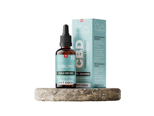 [THE GREEN LAB] Vollspektrum-MCT-Öl THC<1% CBD<10% - 30ml