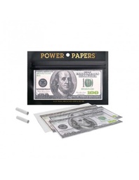 [POWER PAPERS] Dollar Rolling Papers with Filter Tips