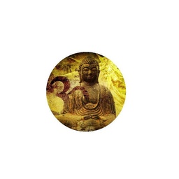 [NO NAME] ASCHENBECHER - Blechdose - Buddha Ohm