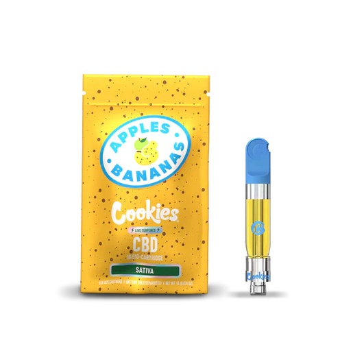 [COOKIES] Cartouche 510 CBD Distilate (1g) - Apples and Bananas