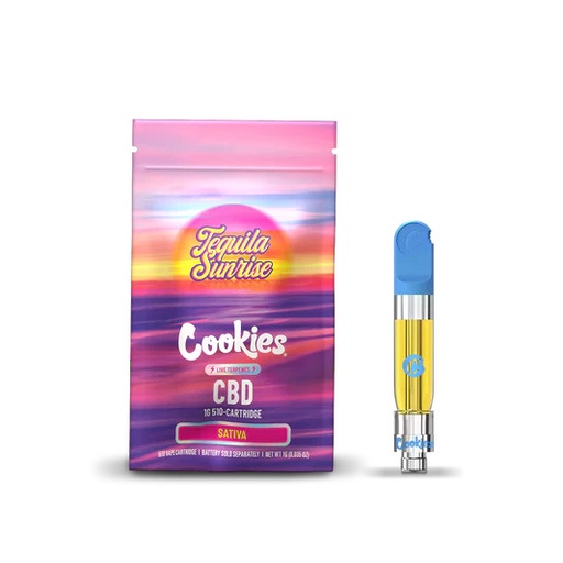 [COOKIES] Cartouche 510 CBD Distilate (1g) - Tequila Sunrise
