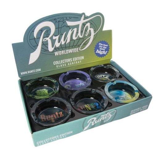 [RUNTZ] Assorted Worldwide Collectors Edition Glasaschenbecher