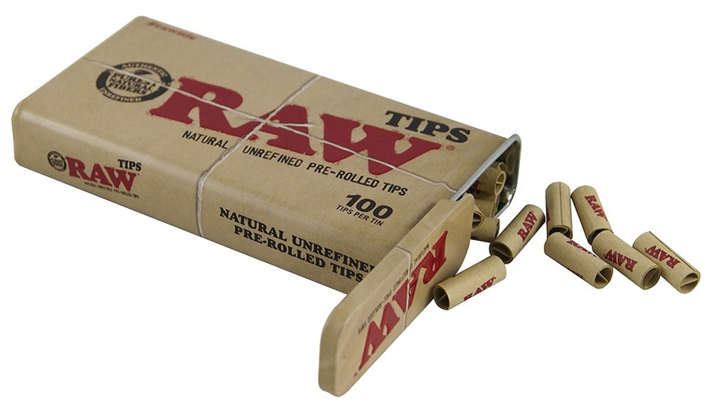 RAW] Authentic Pre Rolled Tips - TIPS - 100