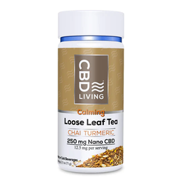 [CBD LIVING] Chai Turmeric Tea (250mg) - 71g