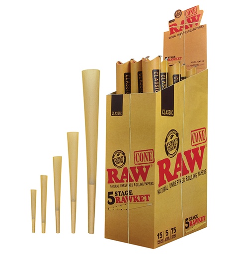 [RAW] Classic - CONE - 5 Stage Rawket