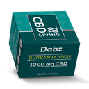 [CBD LIVING] Dabz Durban Poison (1000mg) - 5g