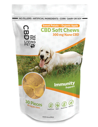 [CBD LIVING] [CBD LIVING] Dog Soft Chews - Sweet Potato (300mg) - 225g
