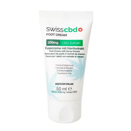 [SWISS CBD] Fußcreme (250 mg) - 50 ml