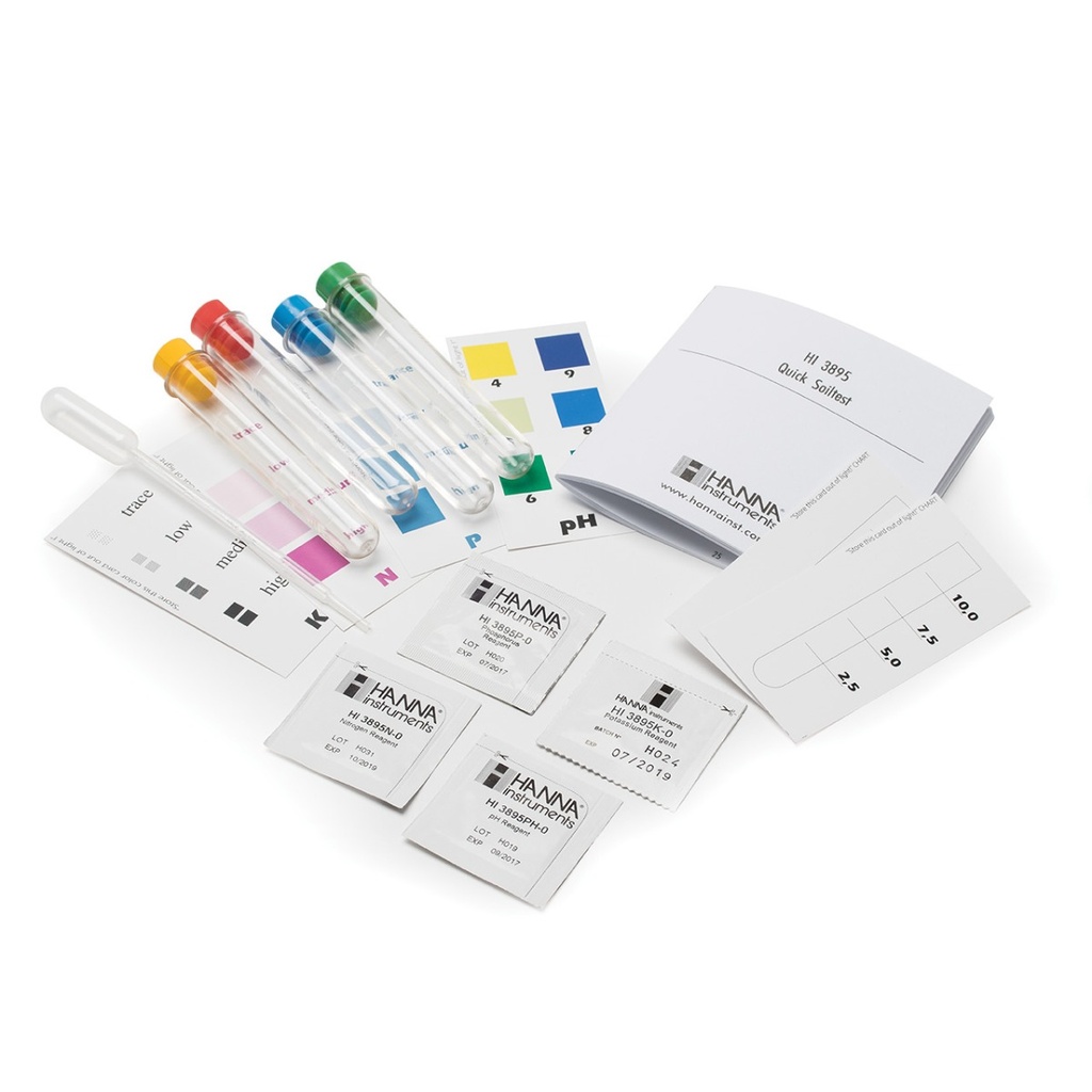 [HANNA INSTRUMENTS] HI3895 - Quick Soil Test Kit