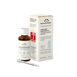 [NATURAL SHELTER] Huile CBD Animaux - 6%