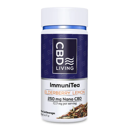 [CBD LIVING] ImmuniTea Elderberry Lemon (250mg) - 57g