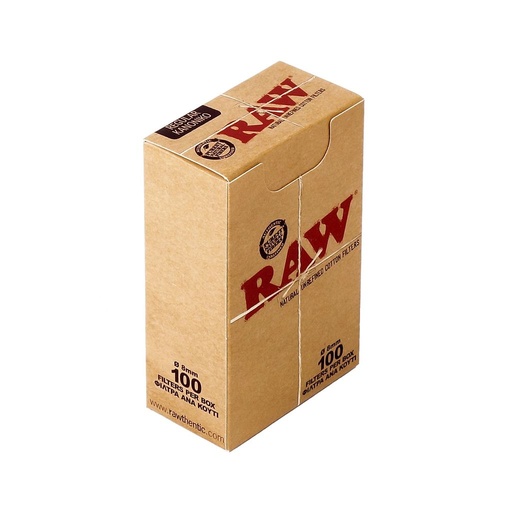 [RAW] Natural Unrefined Cotton Filters - Regular Kanoniko - 8mm