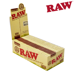 [RAW] Organic Hemp - Single Wide (100/pack)