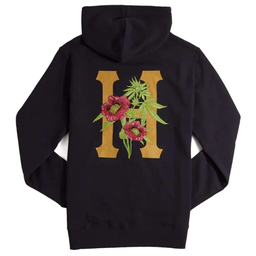 [HUF] PLANTA HOODIE - BLACK - LARGE