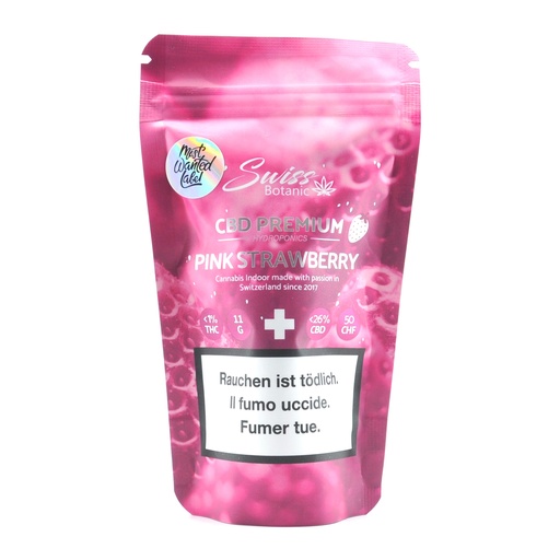 [SWISS BOTANIC] Pink Strawberry - 11g