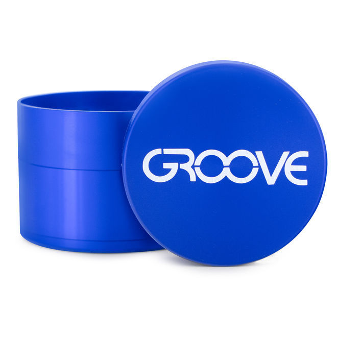 [GROOVE] Premium Herbal Grinder - BLUE