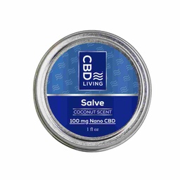 [CBD LIVING] Salve - Coconut scent (100mg) - 30ml