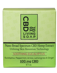 [CBD LIVING] Eucalyptus Soothing Soap (100mg)