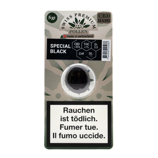[SWISS PREMIUM POLLEN] Special Black - 5g